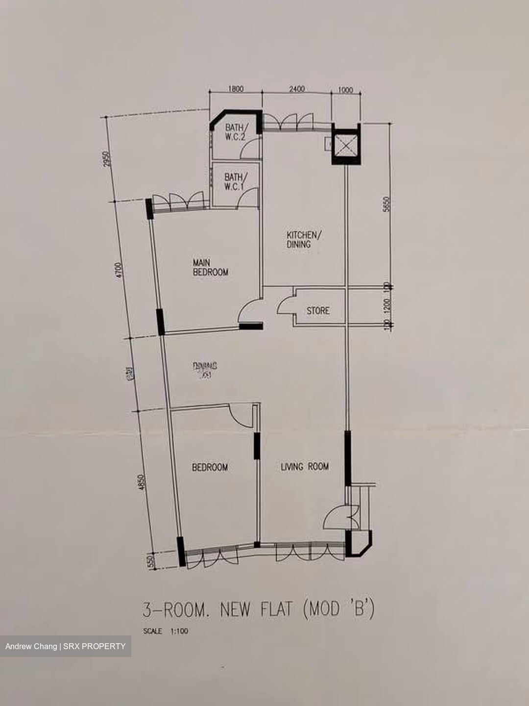 Blk 257 Jurong East Street 24 (Jurong East), HDB 3 Rooms #563926481